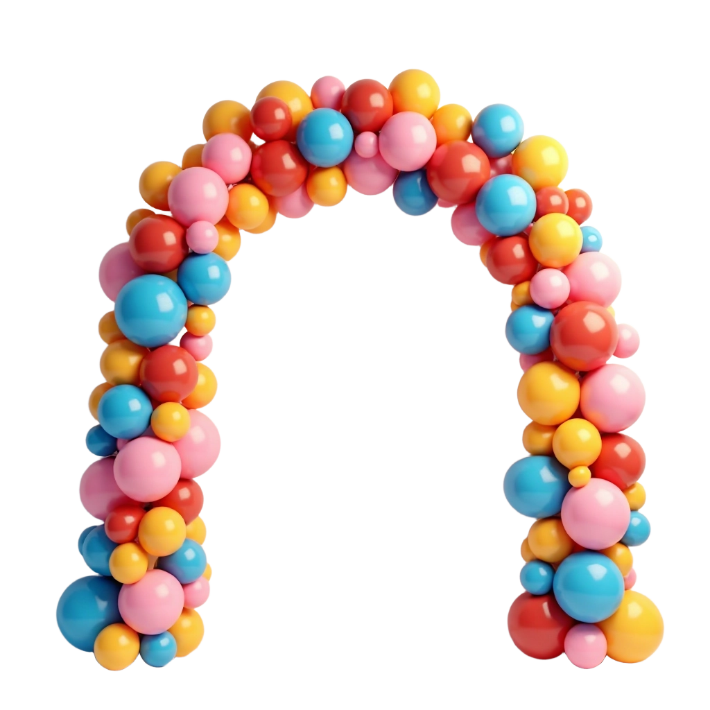 Colorful Balloon Arch